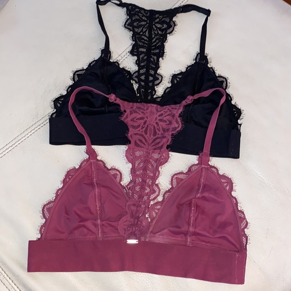 PINK set of bralettes 2 - Picture 2 of 5